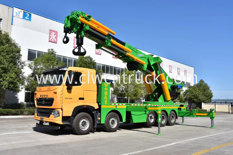 howo truck mounted crane